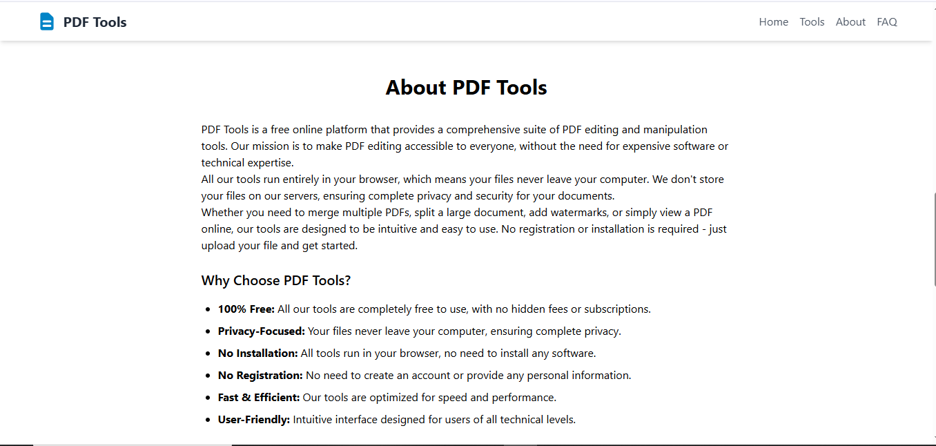 PDF Tool Preview